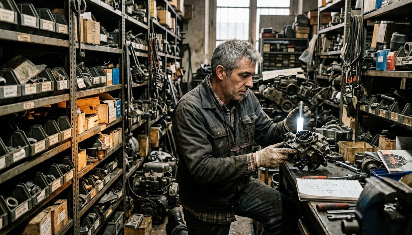 Dans les coulisses de la recherche de pièces détachées rares